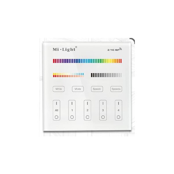 4-Zonen Smart Panel RGB+CCT, Batterie