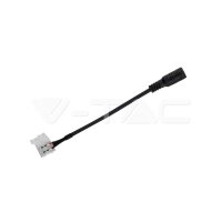 FLEXIBLE CONECTOR FOR 5050 LED STRIP DC FEMALE
