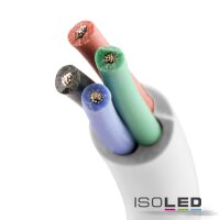 Kabel RGB Meterware 4-polig 0.50mm² SIHF...