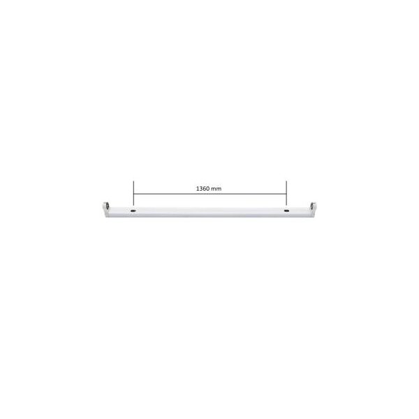 1*150CM T8 Balken für LED Röhren, 1500x33x14mm