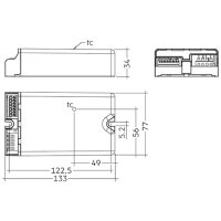 LED Netzteil LCO 90W 200–1050mA 165V pD+ NFC C PRE3