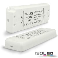 LED Trafo 12V/DC, 0-30W, ultraflach, SELV