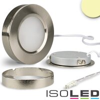 LED Slim Ein- und Unterbauleuchte MiniAMP, silber, 3W,...