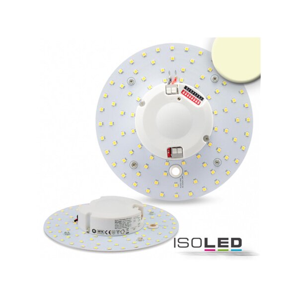 LED Umrüstplatine 160mm, 14W, warmweiß, mit Haltemagnet und HF-Bewegungssensor