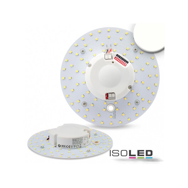 LED Umrüstplatine 160mm, 14W, neutralweiß, mit Haltemagnet und HF-Bewegungssensor