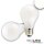 E27 LED Birne, 8W, milky, neutralweiß, dimmbar