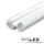 LED Leuchtenprofil LOOP13 Aluminium eloxiert inkl. opal/satinierter Abdeckung 200cm