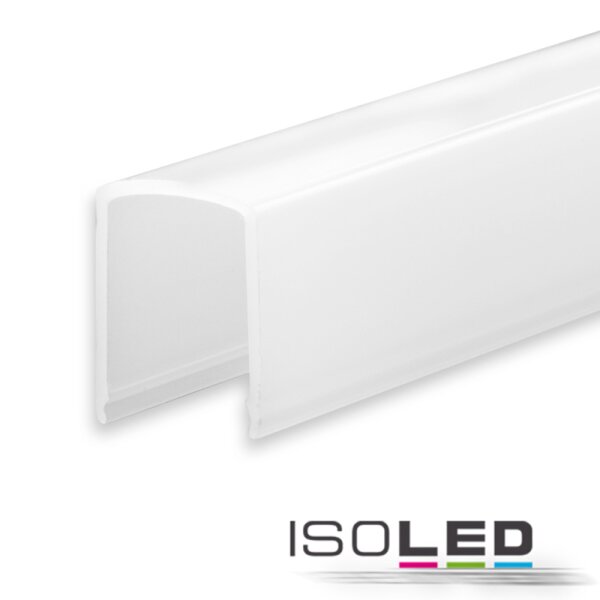 Abdeckung COVER4 opal/satiniert 200cm für Profil SURF12 RAIL/BORDERLESS (FLAT)