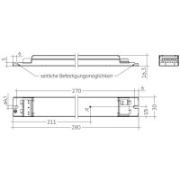 Driver LC 55W 350–1050mA 54V o4a NFC h16 EXC4