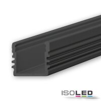 LED Aufbauprofil SURF12 Aluminium schwarz eloxiert RAL...