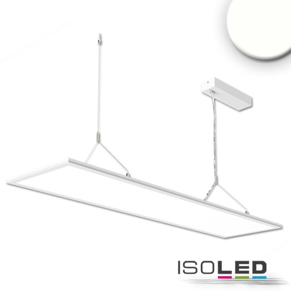 LED Office Hängeleuchte Up+Down, 20+20W, 30x120cm, weiß, UGR<19, 4000K, dimmbar