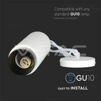 1XGU10 SUSPENDED GYPSUM FITTING -CUP BLACK