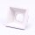 1XGU10 WHITE GYPSUM RECESSED LIGHT-SQUARE