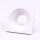 1XGU10 WHITE GYPSUM RECESSED LIGHT-ROUND