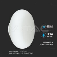 25W-LED DESIGNER WALL LIGHT-WHITE( TRIAC DIMMABLE )-3000K