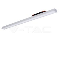 40W LED LINEAR RECESSED LIGHT WITH SAMSUNG CHIP 6400K 5YRS WARRANTY-SILVER BODY