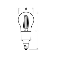 PARATHOM© Retrofit CLASSIC P 60 6 W/2700 E14