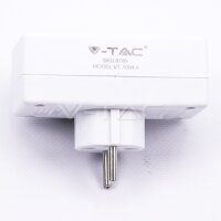 4 WAYS ADAPTER WITH EARTHING CONTACT 10A...