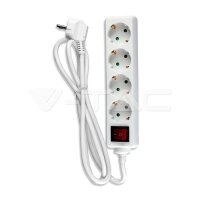 4WAYS SOCKET WITH SWITCH(3G1.5MM2 X 1.5M)POLYBAG WITH...