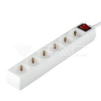 6WAYS SOCKET WITH SWITCH(3G1.5MM2 X 5M)POLYBAG WITH...