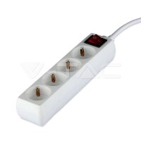 4WAYS SOCKET WITH SWITCH(3G1.5MM2 X 5M)POLYBAG WITH...