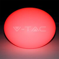 LED OVAL BALL LIGHT WITH RGB-D20*14CM