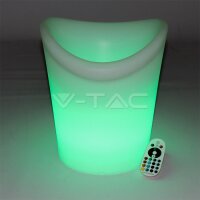 LED ICE BUCKET LIGHT WITH RGB-D29*33*35CM