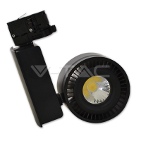 45W LED TRACK LIGHT BLACK BODY COB CRI95 5000K