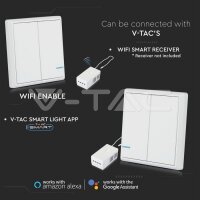 WIRELESS SWITCH 2 GANG WAY IP54