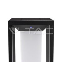 2W SOLAR BOLLARD GARDEN LIGHT 3000K