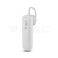 BLUETOOTH HEADSET-70mah BATTERY-WHITE