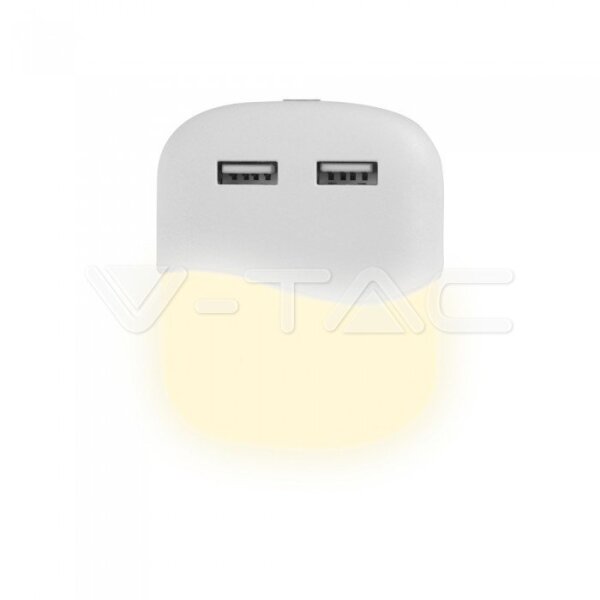 LED NIGHT LIGHT WITH USB-SQUARE-LED BY SAMSUNG-4000K