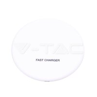 WIRLESS CHARGER( WHITE )5A FAST CHARGING-ROUND