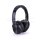 BLUETOOTH WIRELESS HEADPHONE WITH ROTABLE HEAD-500mAh-BLACK W/BAG