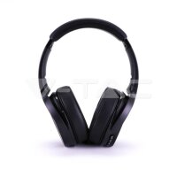 BLUETOOTH WIRELESS HEADPHONE WITH ROTABLE HEAD-500mAh-BLUE W/BAG