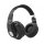 BLUETOOTH WIRELESS HEADPHONE WITH ADJUSTABLE HEAD-500mAh-BLACK W/BAG