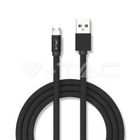 1M MICRO USB CABLE-BLACK-RUBY SERIES