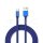 1M MICRO USB CABLE-BLUE-RUBY SERIES