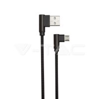 1M MICRO USB CABLE-BLACK-DIAMOND SERIES