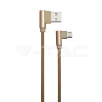 1M MICRO USB CABLE-GOLD-DIAMOND SERIES