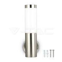 WALL LAMP WITH STAINLESS STEEL BODY IP44