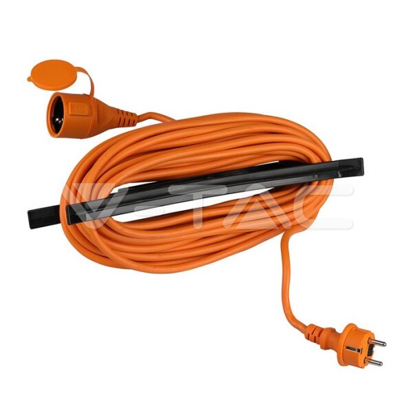 EXTENSION CORD( 3G 1.5MM*15M )-1 WAY-16A-IP44-ORANGE & BLACK