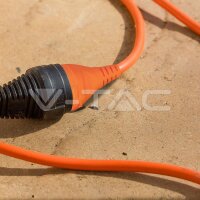 EXTENSION CORD( 3G 1.5MM*15M )-1 WAY-16A-IP44-ORANGE & BLACK