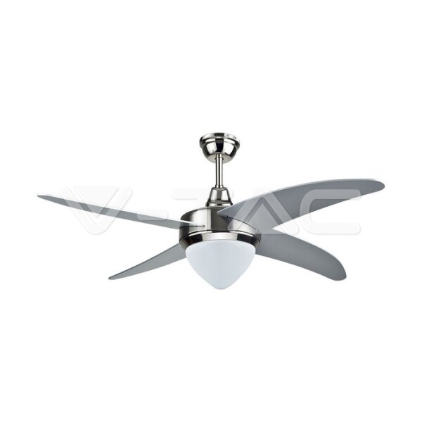 60W-LED CEILING FAN WITH LIGHT KIT-PULL CHAIN CONTROL-4 BLADES-AC MOTOR