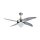 60W-LED CEILING FAN WITH LIGHT KIT-PULL CHAIN CONTROL-4 BLADES-AC MOTOR