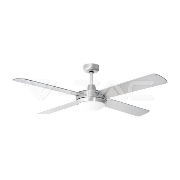 60W-LED CEILING FAN WITH LIGHT KIT-RF CONTROL-4 BLADES-AC MOTOR