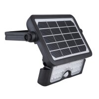 Solarleuchte Kunststoff schwarz, 1xLED