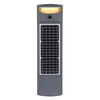 Solarleuchte Aluminium anthrazit, 1xLED