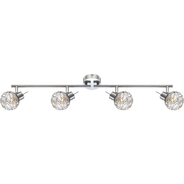 Strahler chrom, 4xG9 LED