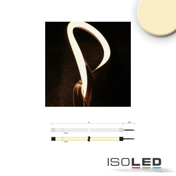 LED NeonPRO Flexband Twist+Bend, 24V, 10W, IP67, 3500K